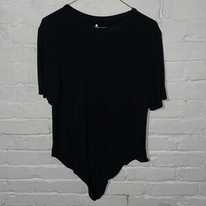 Poseshe Black Bodysuit 3X